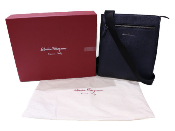 imgrc0087888688 Salvatore Ferragamo Messenger Bag Shoulder Bag Navy