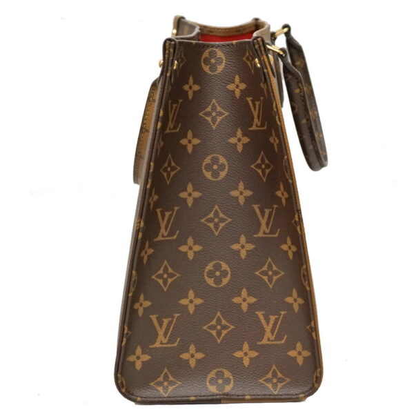 imgrc0087913547 Louis Vuitton On the Go MM Giant Monogram Tote Bag Brown