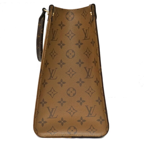 imgrc0087913548 Louis Vuitton On the Go MM Giant Monogram Tote Bag Brown