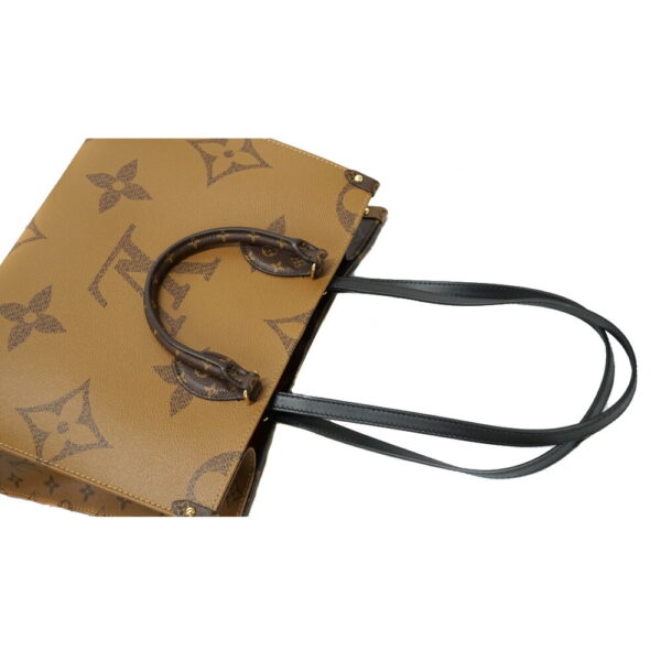 imgrc0087913552 Louis Vuitton On the Go MM Giant Monogram Tote Bag Brown