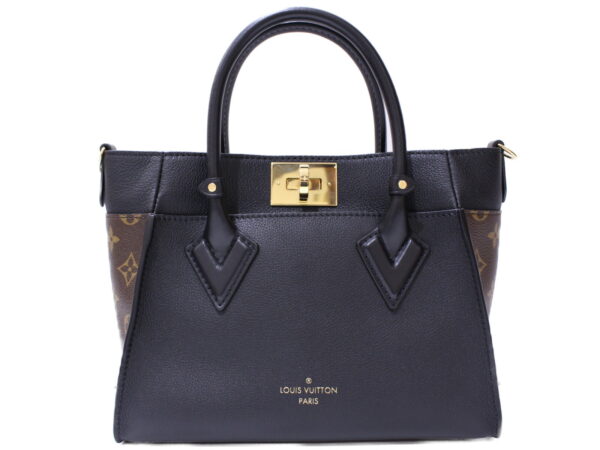 imgrc0087941459 Louis Vuitton On My Side PM Monogram Calf Leather Shoulder Bag Noir