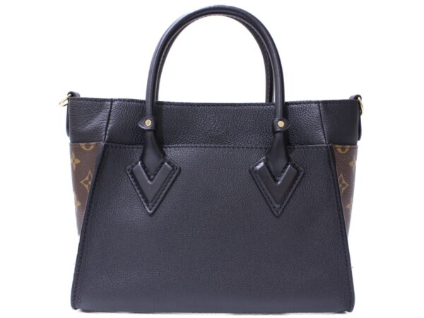 imgrc0087941462 Louis Vuitton On My Side PM Monogram Calf Leather Shoulder Bag Noir