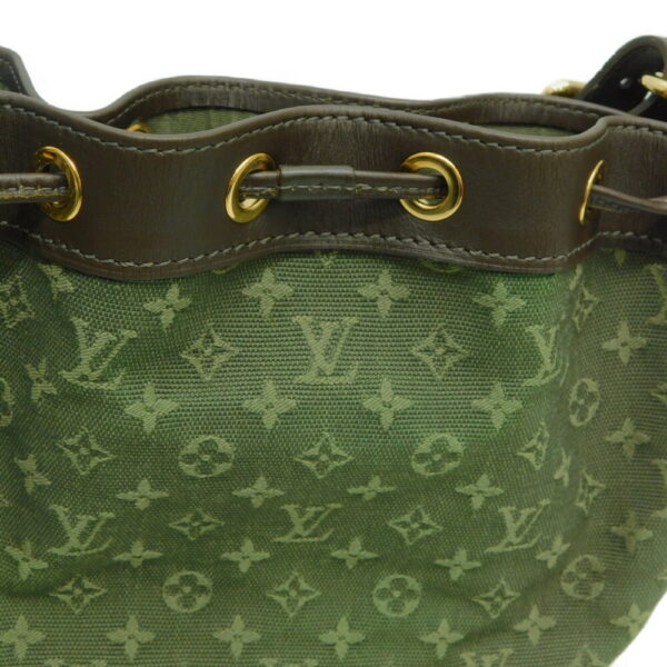 imgrc0087961154 Louis Vuitton Noelie Monogram Mini Drawstring Bag Green