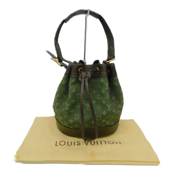 imgrc0087961155 Louis Vuitton Noelie Monogram Mini Drawstring Bag Green