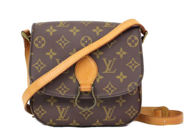 imgrc0087961669 Louis Vuitton Saint Cloud PM Monogram Canvas Shoulder Bag Brown