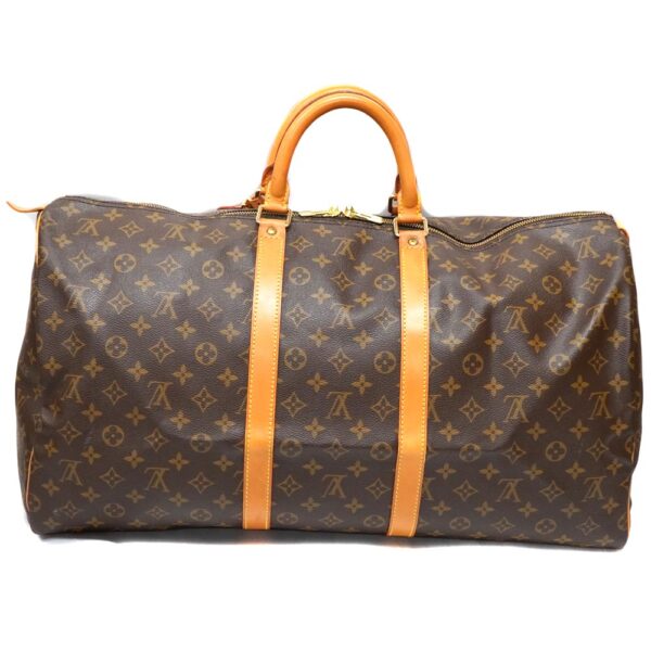 imgrc0087997252 Louis Vuitton Keepall 55 Bag Monogram Brown