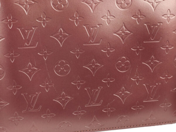 imgrc0088015893 Louis Vuitton Stockton Monogram Matte Leather Tote Bag Violet Purple