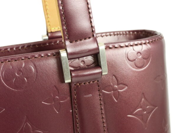 imgrc0088015894 Louis Vuitton Stockton Monogram Matte Leather Tote Bag Violet Purple