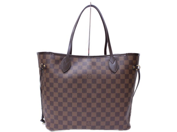 imgrc0088039354 Louis Vuitton Neverfull MM Damier Canvas Tote Bag Red