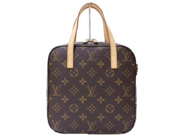 imgrc0088039558 Louis Vuitton Spontini Monogram Canvas Shoulder Bag Brown