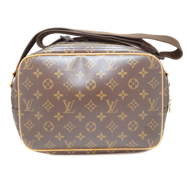 imgrc0088042907 Louis Vuitton Reporter PM Shoulder Bag Monogram Brown