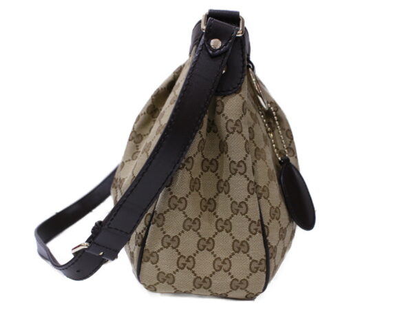 imgrc0088066894 Gucci Sookie GG Canvas Shoulder Bag Beige Brown