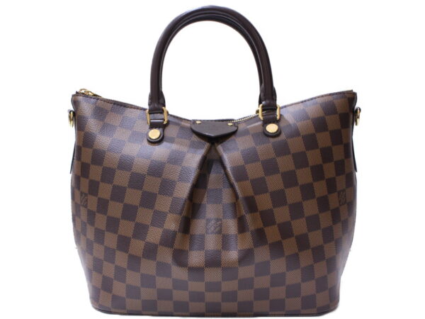 imgrc0088087386 Louis Vuitton Sienna MM Damier Canvas Shoulder Bag Brown