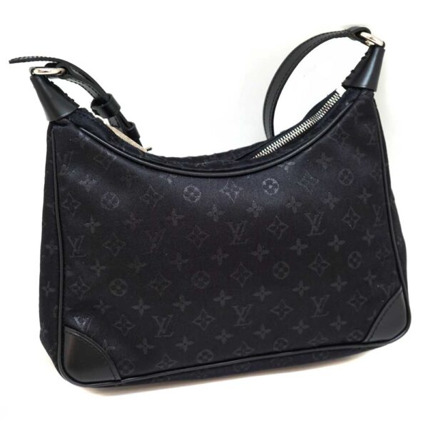 imgrc0088109436 Louis Vuitton Little Boulogne One Handbag Monogram Satin Black