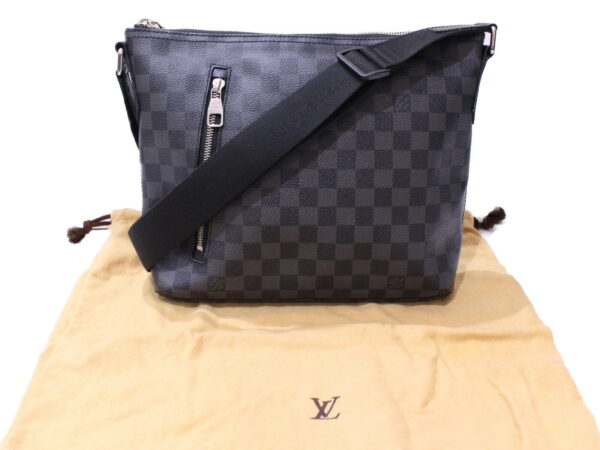 imgrc0088135562 Louis Vuitton Mick PM Damier Graphite Messenger Bag Black