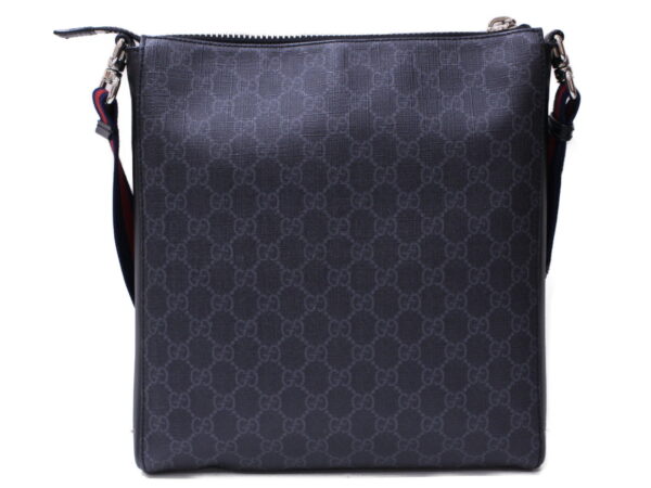 imgrc0088149069 Gucci GG Supreme Messenger Bag Black Gray