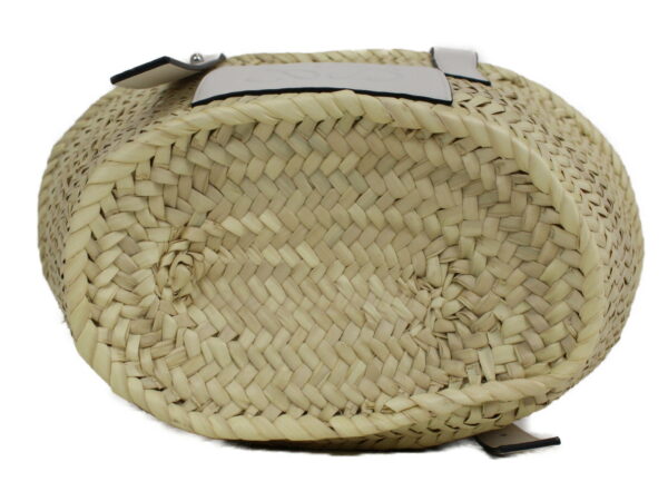 imgrc0088163714 Loewe Basket Bag Small Palm Leaf Leather Natural White