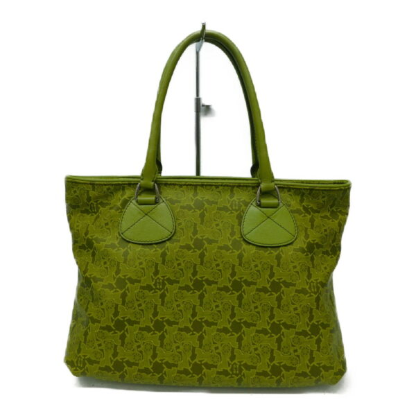 imgrc0088191271 Celine Saluki Canvas Tote Bag Green