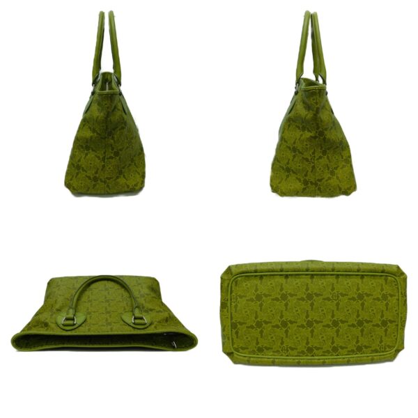 imgrc0088191273 Celine Saluki Canvas Tote Bag Green