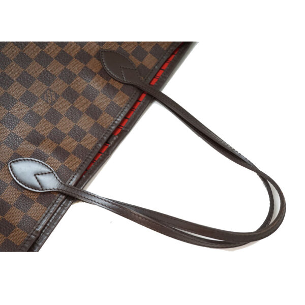 imgrc0088191612 Louis Vuitton Neverfull MM Damier Canvas Tote Bag Brown