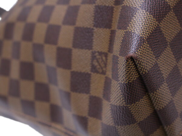 imgrc0088235393 Louis Vuitton Jena MM Damier Canvas Tote Bag Brown