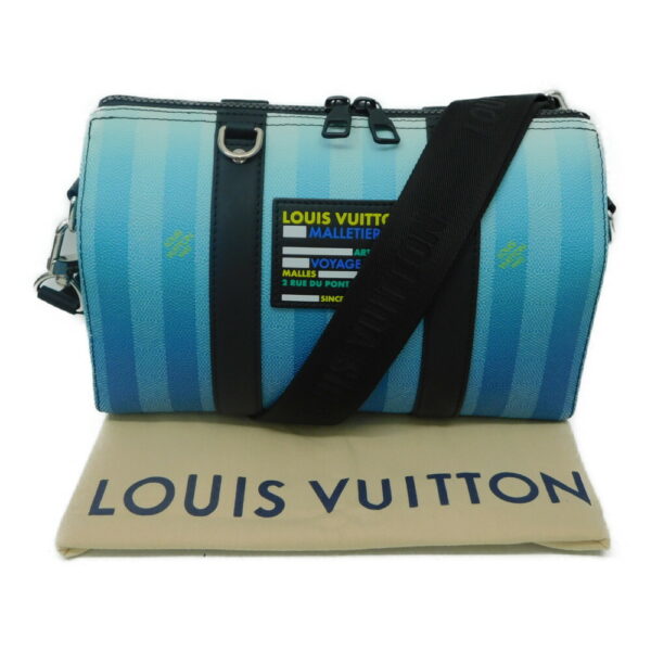 imgrc0088252584 Louis Vuitton City Keepall Damier Stripe Shoulder Bag