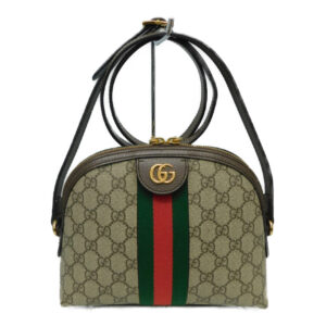 imgrc0088295339 GUCCI Long Shoulder Bag Crossbody Black GG Canvas