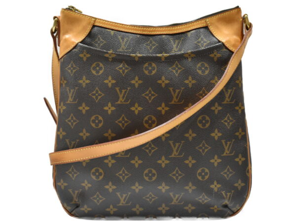 imgrc0088377245 Louis Vuitton Odeon MM Shoulder Bag Monogram Brown