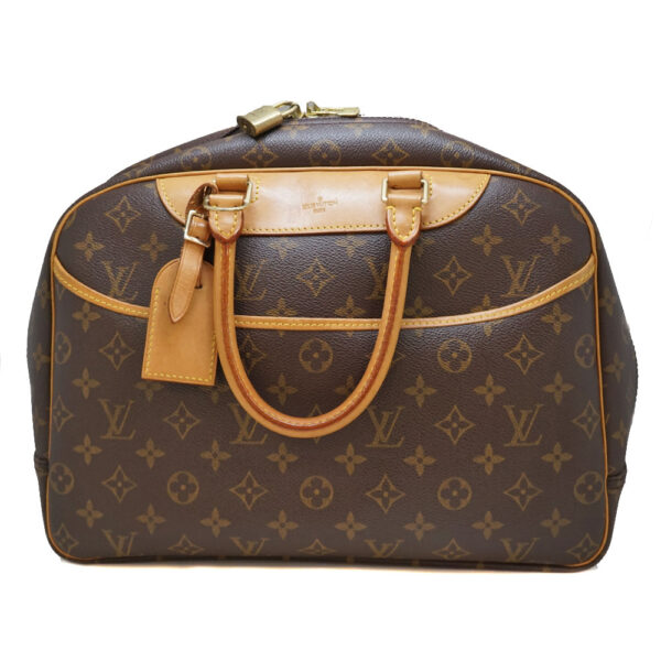 imgrc0088388338 Louis Vuitton Deauville Bowling Vanity Monogram Canvas Brown