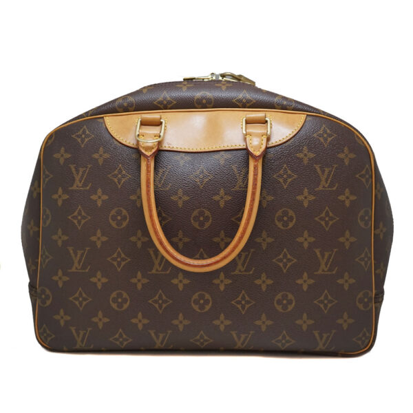 imgrc0088388340 Louis Vuitton Deauville Bowling Vanity Monogram Canvas Brown