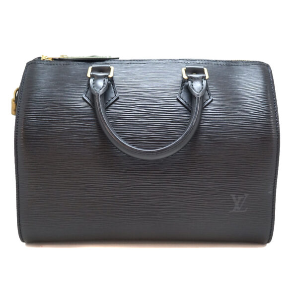 imgrc0088392101 Louis Vuitton Speedy 25 Epi Black Leather