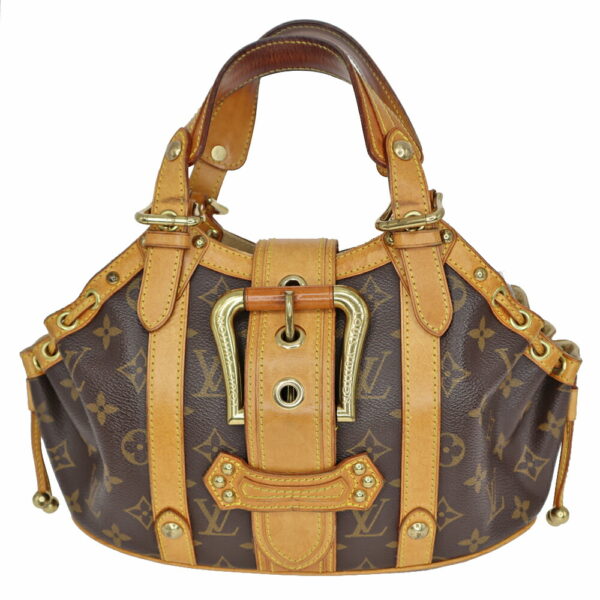 imgrc0088436974 Louis Vuitton Theda PM Handbag Monogram Canvas Brown