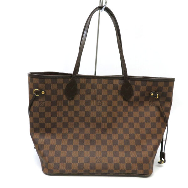 imgrc0088442458 Louis Vuitton Neverfull MM Damier Canvas Tote Bag Brown