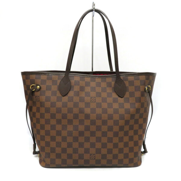 imgrc0088442464 Louis Vuitton Neverfull MM Damier Canvas Tote Bag Brown