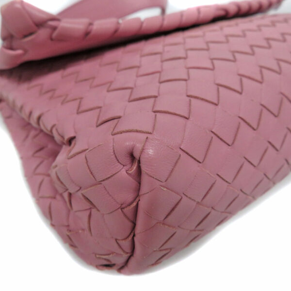 imgrc0088463554 Bottega Veneta Olympia Chain Shoulder Bag Intrecciato Lamb Pink