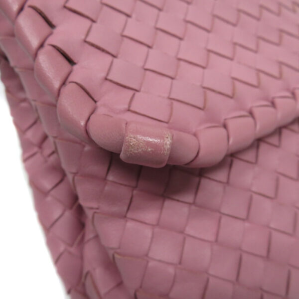 imgrc0088463555 Bottega Veneta Olympia Chain Shoulder Bag Intrecciato Lamb Pink