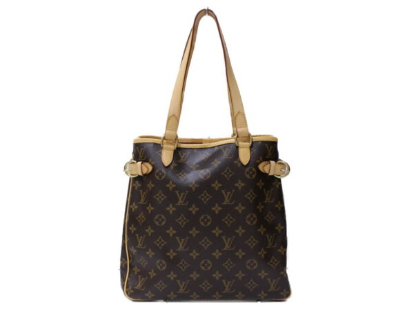 imgrc0088469224 Louis Vuitton Batignolles Vertical Monogram Canvas Tote Bag Brown