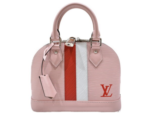 imgrc0088477468 Louis Vuitton Alma BB Handbag Epi Pink Red White