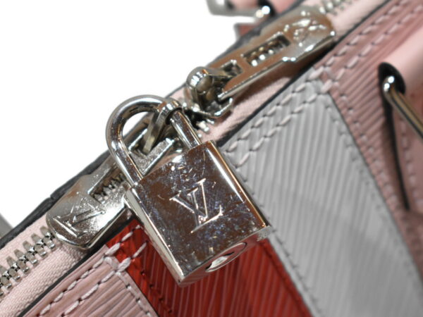 imgrc0088477477 Louis Vuitton Alma BB Handbag Epi Pink Red White