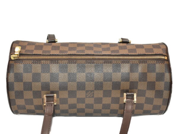 imgrc0088487934 Louis Vuitton Papillon 30 Handbag Canvas Damier Ebene Brown