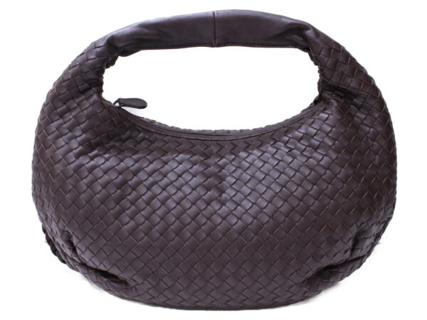 imgrc0088493989 Bottega Veneta Intrecciato Handbag Leather Brown