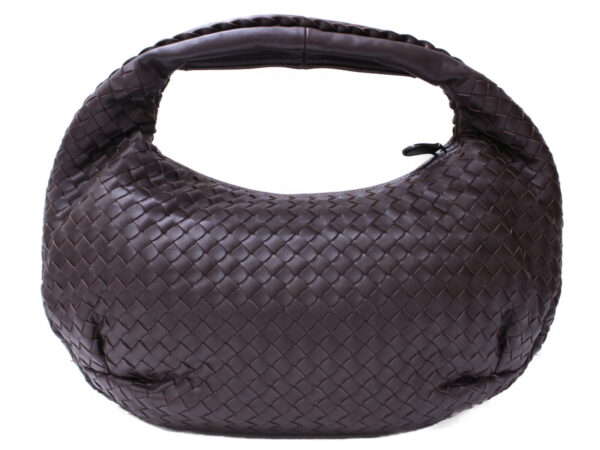 imgrc0088493990 Bottega Veneta Intrecciato Handbag Leather Brown