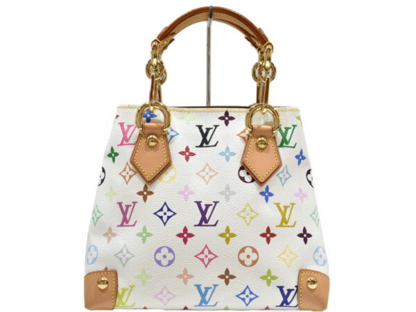 imgrc0088550716 Louis Vuitton Audra Chain Bag Monogram Multicolor Bronze White