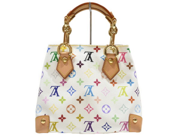 imgrc0088550719 Louis Vuitton Audra Chain Bag Monogram Multicolor Bronze White