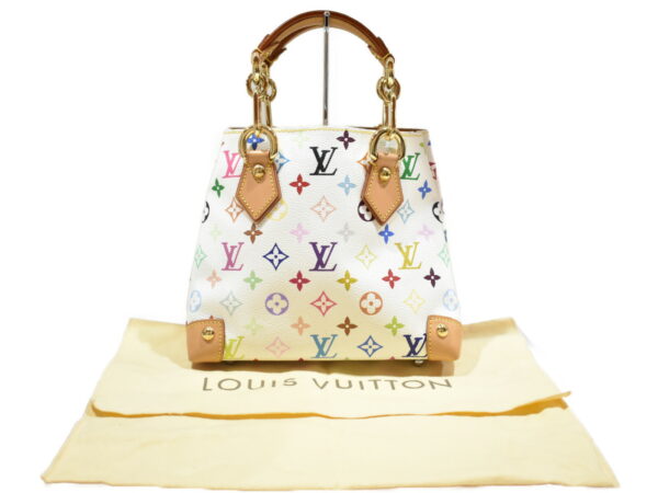 imgrc0088550749 Louis Vuitton Audra Chain Bag Monogram Multicolor Bronze White