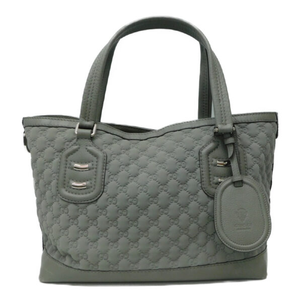 imgrc0088563779 Gucci Leather Tote Bag Gray