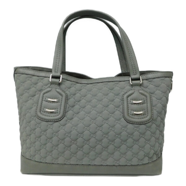 imgrc0088563780 Gucci Leather Tote Bag Gray