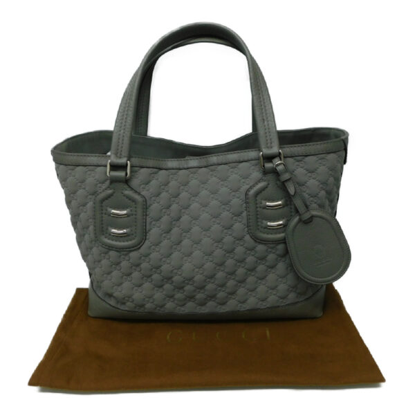 imgrc0088563794 Gucci Leather Tote Bag Gray