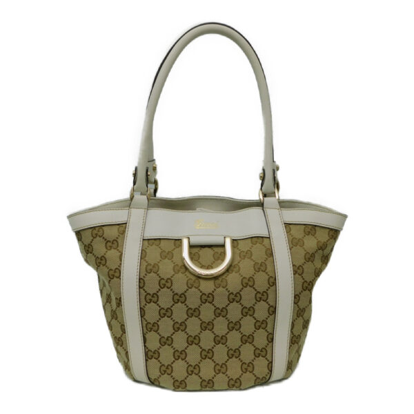 imgrc0088578529 Gucci GG Canvas Tote Bag Beige