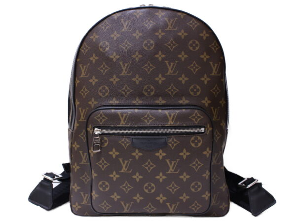 imgrc0088586185 Louis Vuitton Josh Monogram Macassar Rucksack Brown Black